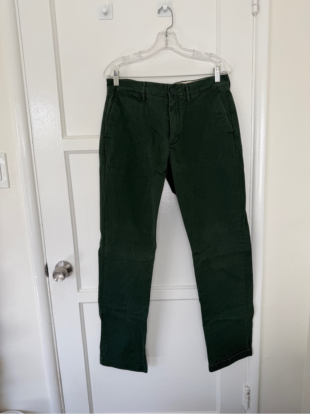 J.Crew Broken-In Chino Pants Urban Slim Green Men’s 33x34